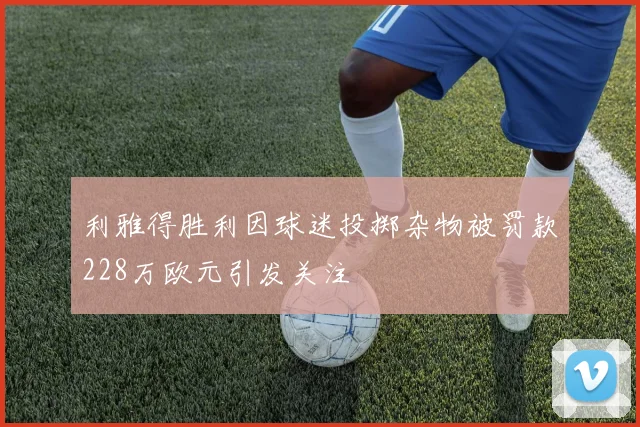 利雅得胜利因球迷投掷杂物被罚款228万欧元引发关注